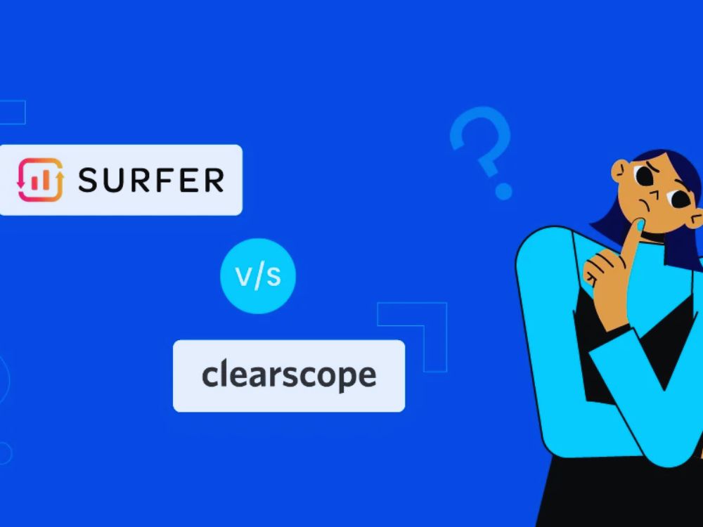 Comparison between Surfer SEO and Clearscope for content optimization